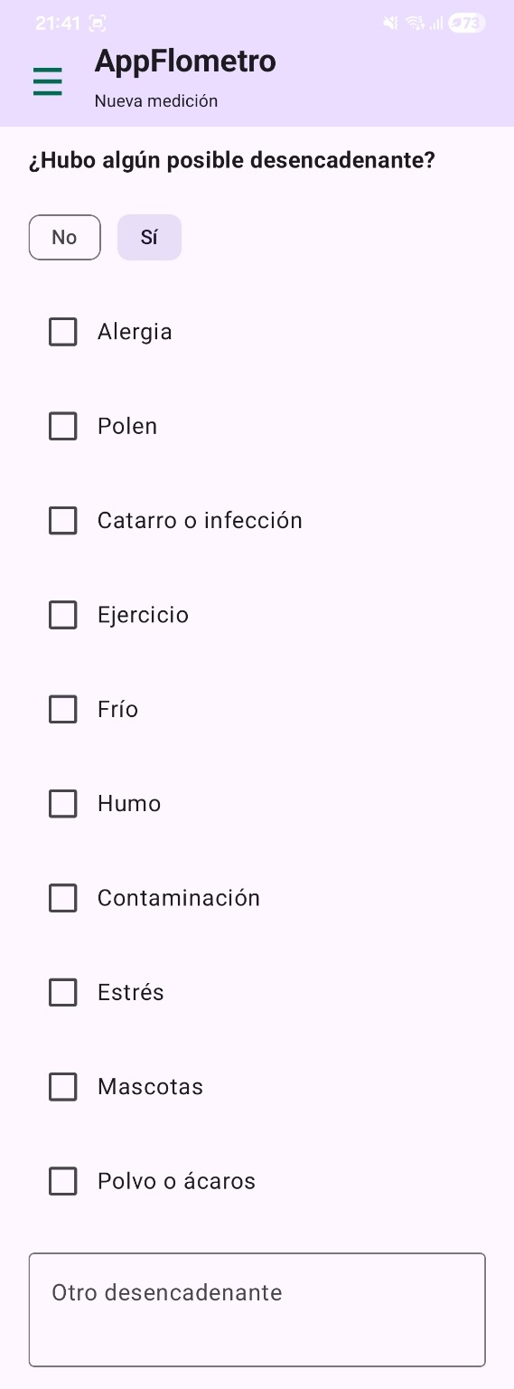 Captura 14 de AppFlometro